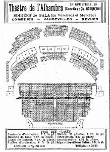 Alger - 29 rue d'Isly - Theatre Alhambra - Annees 20-30 - (8)